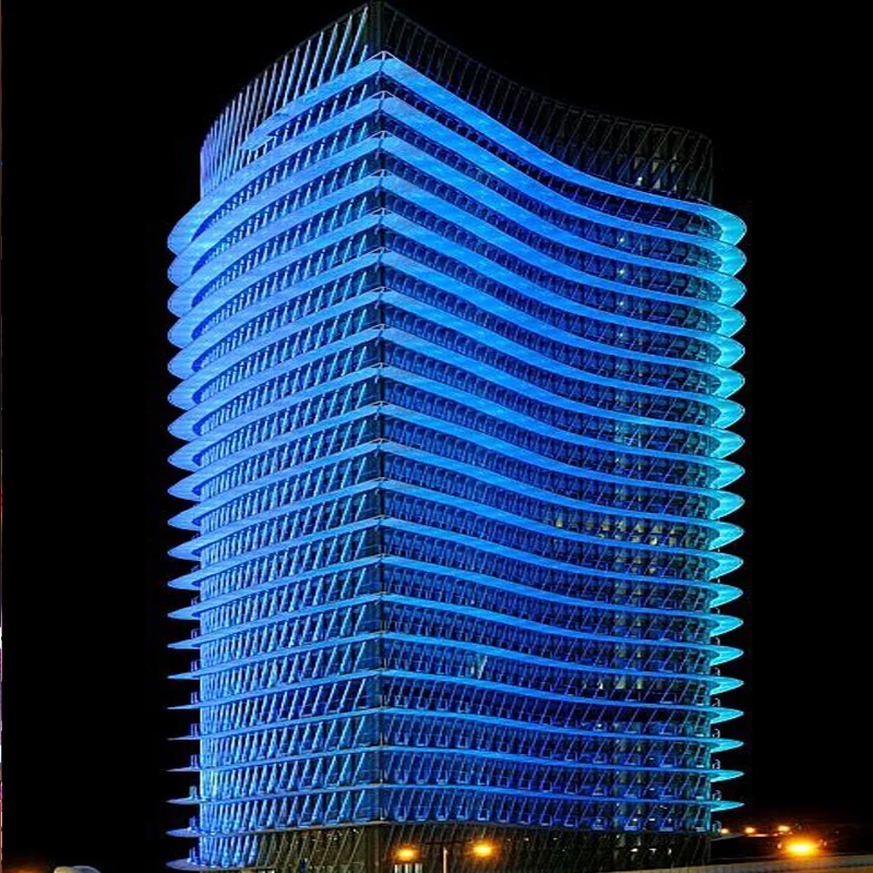 P100 Architectural Lighting Facades Of Buildings Rgbw Led Dot Light